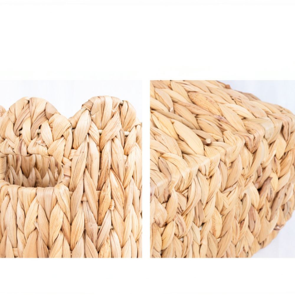 海草で作られた、手編みの収納バスケット。お部屋のインテリアや - Home Decor Magazine のレビューと価格