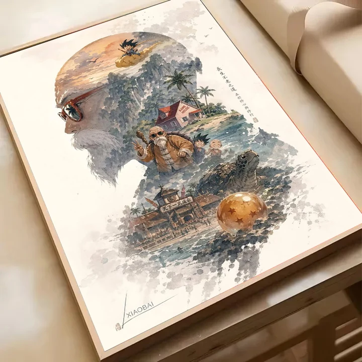 ドラゴンボール 孫悟空 フリーザ アニメ 5D フルラウンド - Home Decor Magazine のレビューと価格